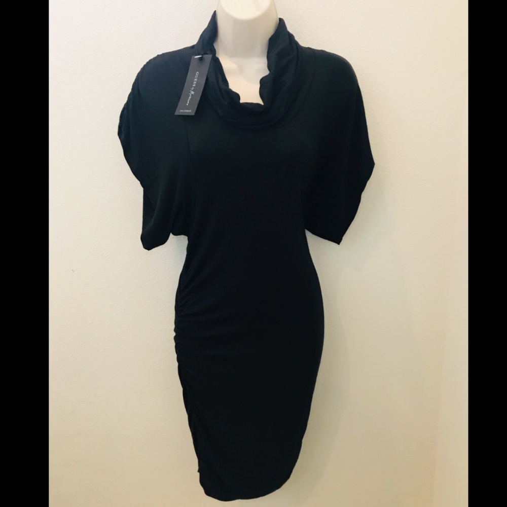 Guess by Marciano black bodycon stretchy dress L